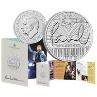 2024 £5 Paul McCartney UK Brilliant Uncirculated Coin 