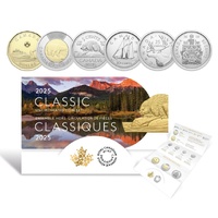 2025 Canada Classic Uncirculated Denomination 6 Coin Set