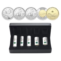 2025 Royal Canadian Mint First Strikes 5 Roll Denomination Set (Special Wrap)