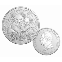 2025 $1 Koala Series 1 Oz Silver Bullion Coin