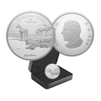 2025 Royal Canadian $30 Mustang Country by Robert Bateman Fine Silver Coin 