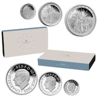 2025 Britannia Six Coin Fine Silver Proof Set