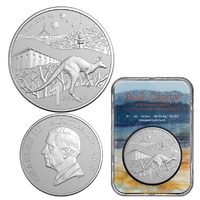 2025 $1 Bush Capital - Kangaroo Series 1 Oz Fine Silver Frosted Uncirculated Coin
