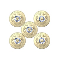 RAM BAG Of 5 x 2019 $2 National Police Remembrance Day 30th Anniversary