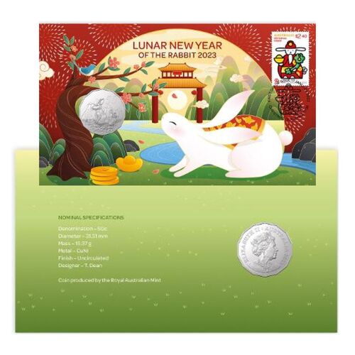 2023 50c Lunar Year of the Rabbit PNC - (RAM)