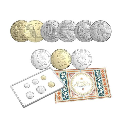 2024 HM King Charles III - Six Coin Uncirculated Year Set  