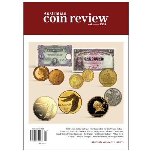 2024 June Cover - Australian Coin Review Magazine