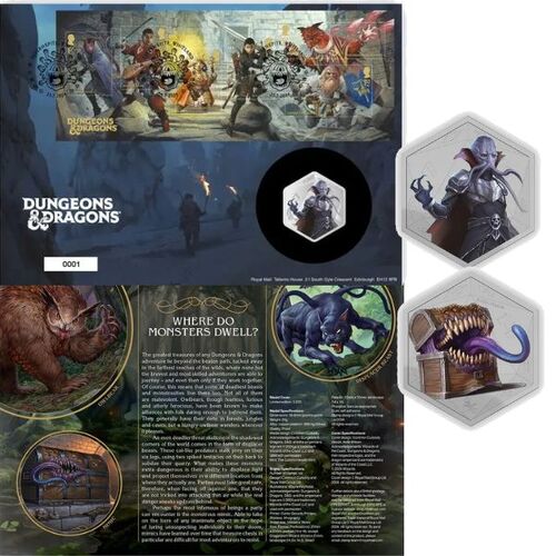 2024 DUNGEONS & DRAGONS Monsters Medallion Cover