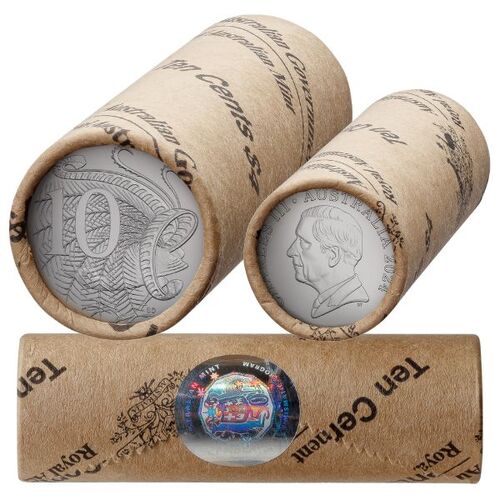 2024 10c King Charles III Circulated Premium Coin Roll