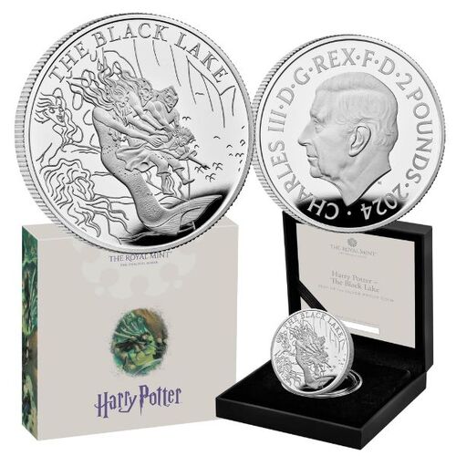 2024 Harry Potter – The Black Lake 1oz Silver Proof Coin