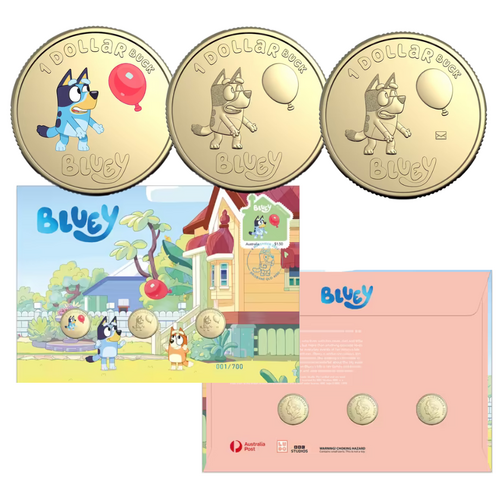  2024 Bluey Limited Edition 3-Coin PNC