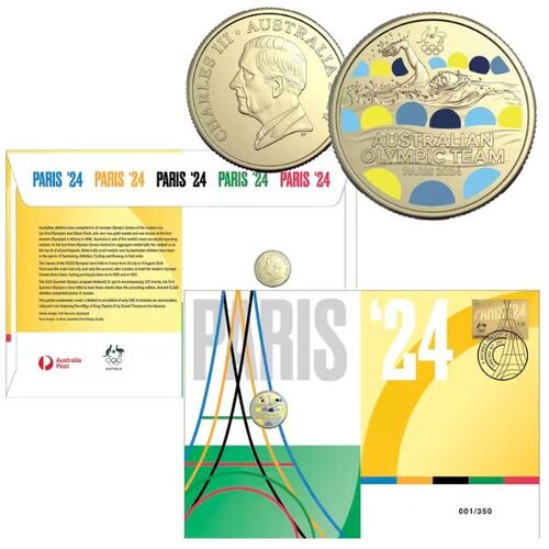 2024 Paris Olympic Games - Australian Olympic Team Limited Edition PNC