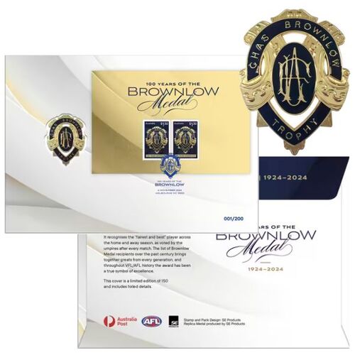 2024 100 Years of the Brownlow Prestige Limited-Edition PMC