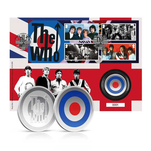 2024 The Who Medal Cover - Mod Icons Miniature Sheet