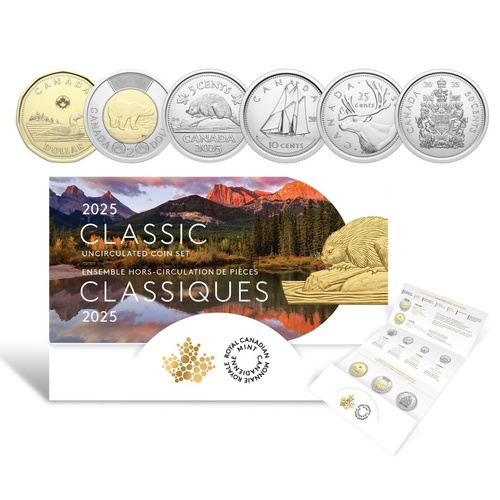 2025 Classic Uncirculated Coin Set