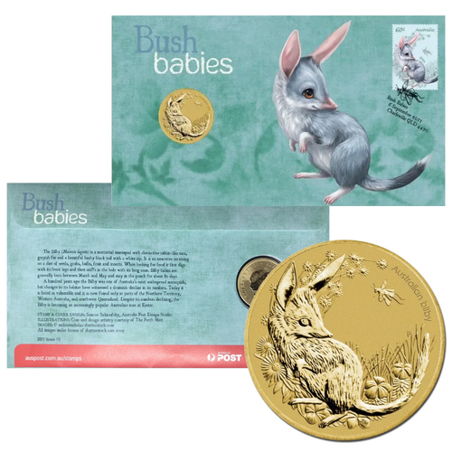 2011 $1 Bilby - Bush Babies PNC